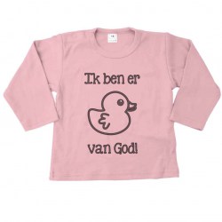 lang shirt roze ikbenervanGod6